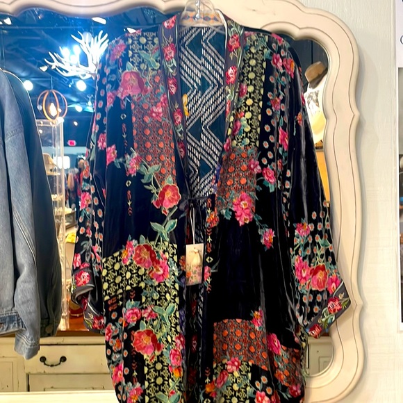 Johnny Was Rose Burnout Talullah Jacket reversible - Picture 1 of 6